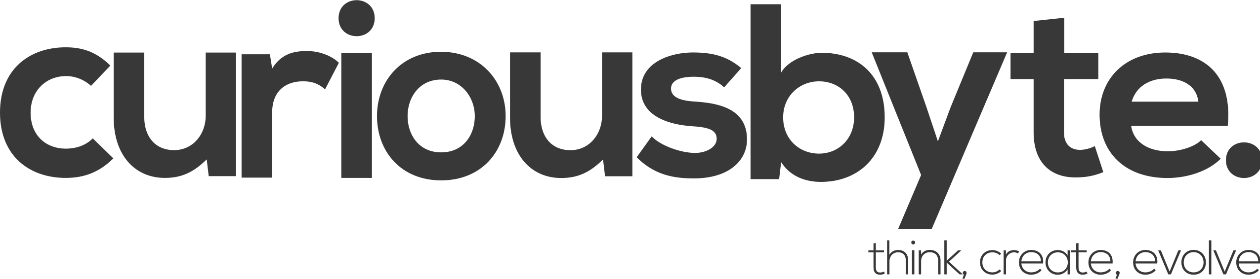 curiousbyte. — think, create, evolve